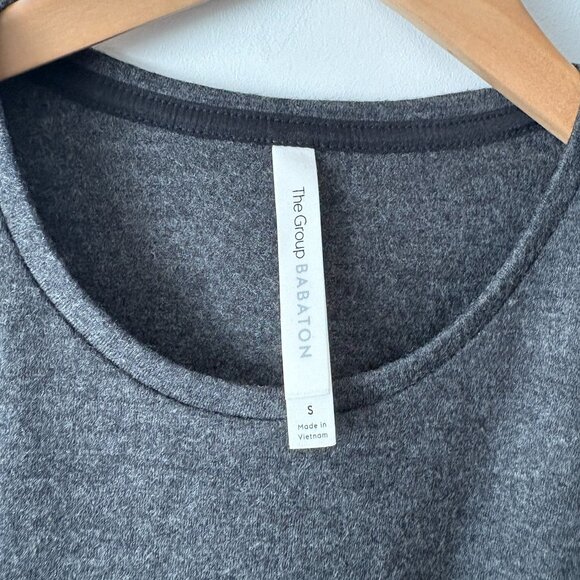 Aritizia The Group Babaton Notley Felted Wool Sleveless Dress Grey Size Small - Picture 5 of 6